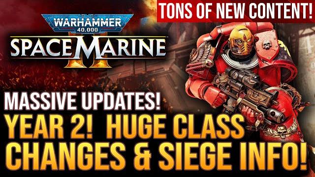 Warhammer 40k space marine 2 - massive updates! year 2, big class changes! siege mode info! Warhammer 40k space marine 2 - massive updates! year 2, big class changes! siege mode info!