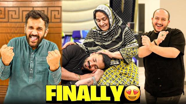 Finally i met my family after long timeemaan got shocked Finally i met my family after long timeemaan got shocked