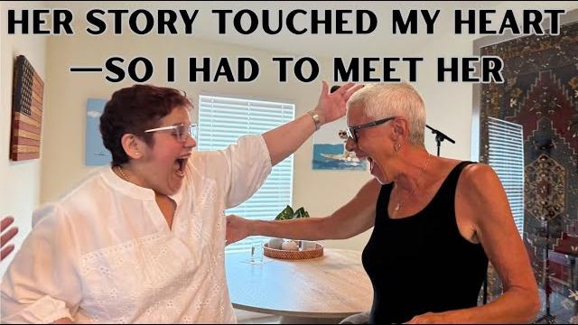She was fighting for her life ... and i played a role in her comeback! i surprised her with a visit She was fighting for her life ... and i played a role in her comeback! i surprised her with a visit