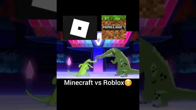 Minecraft vs roblox #shorts #roblox #minecraft Minecraft vs roblox #shorts #roblox #minecraft
