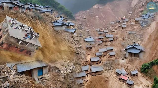 Kinh hoàng vài ngày trước! lũ lụt và lở đất vừa xoá sạch một ngôi làng ở trung quốc | tuyệt mật tv Kinh hoàng vài ngày trước! lũ lụt và lở đất vừa xoá sạch một ngôi làng ở trung quốc | tuyệt mật tv