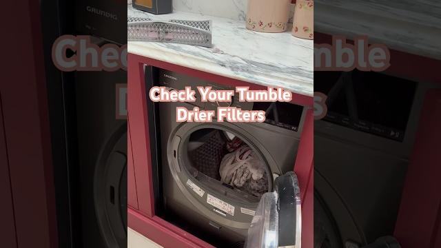 How to clean tumble drier filter | clean with kate | tumble dryer maintenance #cleaningtips #laundry How to clean tumble drier filter | clean with kate | tumble dryer maintenance #cleaningtips #laundry
