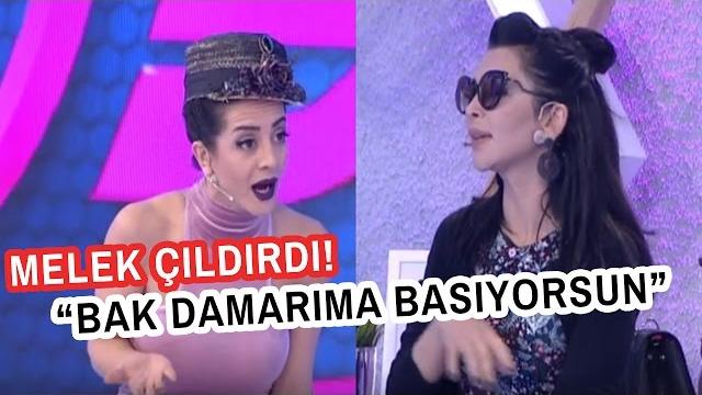 Melek çıldırdı: diskalifiye olacağımı bilsem bile ... Melek çıldırdı: diskalifiye olacağımı bilsem bile ...