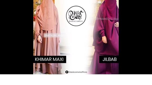 Khimar maxi vs jilbab set Khimar maxi vs jilbab set