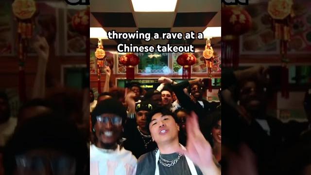Throwing a rave at a chinese takeout Throwing a rave at a chinese takeout