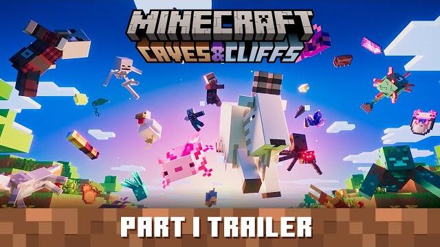 Caves & cliffs update: part i – official trailer Caves & cliffs update: part i – official trailer