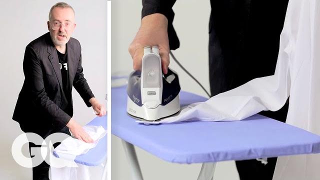 How to iron a dress shirt in 90 seconds | gq How to iron a dress shirt in 90 seconds | gq
