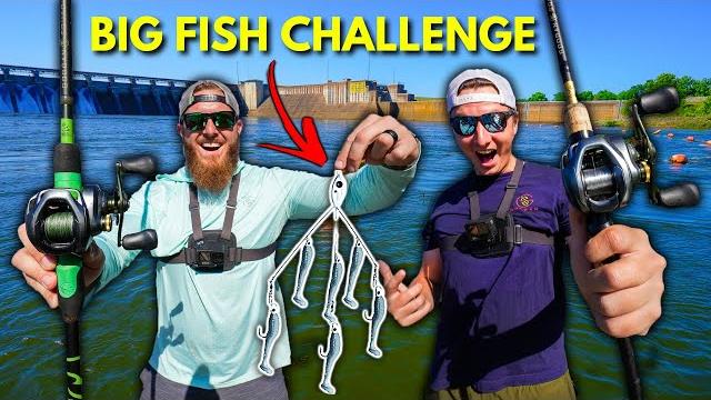 1v1 big fish challenge w/ giant lures (new pb) 1v1 big fish challenge w/ giant lures (new pb)