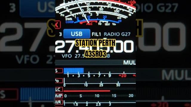 Station perth • 43sr03 • west australia #shorts #video #cbradio #11meter #radio #ssb #hfradio #27mhz Station perth • 43sr03 • west australia #shorts #video #cbradio #11meter #radio #ssb #hfradio #27mhz