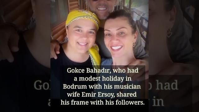 Gökçe bahadır shared a photo of husband and her family | gökçe bahadır turkish tv series actress Gökçe bahadır shared a photo of husband and her family | gökçe bahadır turkish tv series actress