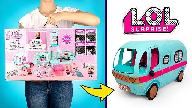 Распаковка набора l.o.l. surprise! 2 в 1 glamper Распаковка набора l.o.l. surprise! 2 в 1 glamper