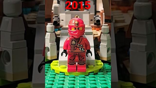 Lego ninjago evolution of kai (2011 - 2022) Lego ninjago evolution of kai (2011 - 2022)