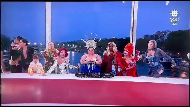 Открытие олимпиады 2024 в париже Открытие олимпиады 2024 в париже