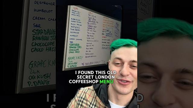 I found an old secret uk coffeeshop menu I found an old secret uk coffeeshop menu