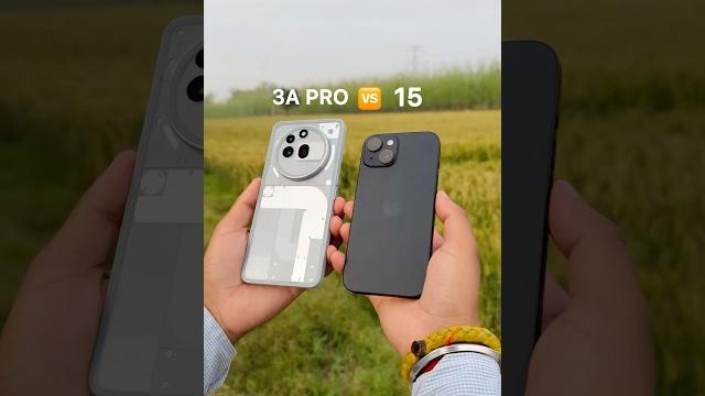 Nothing phone 3a pro vs iphone 15 camera test Nothing phone 3a pro vs iphone 15 camera test