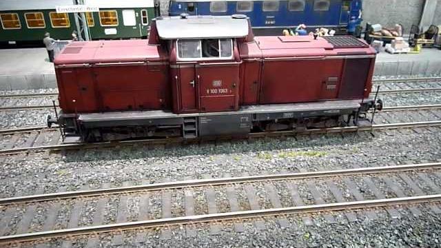 Diesellok v 100 - spur 1 Diesellok v 100 - spur 1