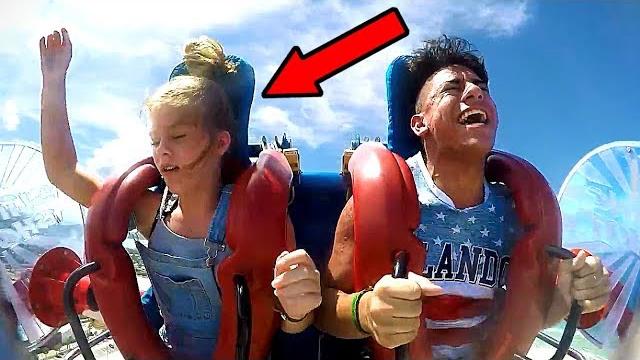 Girls passing out #5 | funny slingshot ride compilation Girls passing out #5 | funny slingshot ride compilation