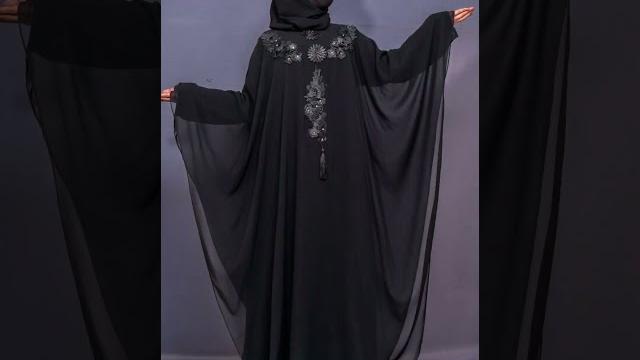 New design of abaya - latest burkha fashion dubai abayas 2022 style burka burqa black simple #shorts New design of abaya - latest burkha fashion dubai abayas 2022 style burka burqa black simple #shorts