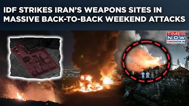 Idf jets bomb iran's weapons production sites: irgc, quds force's arms depots located, destroyed Idf jets bomb iran's weapons production sites: irgc, quds force's arms depots located, destroyed