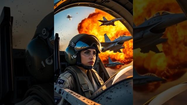 Gaza's brave pilot noor fatima shocks israel Gaza's brave pilot noor fatima shocks israel