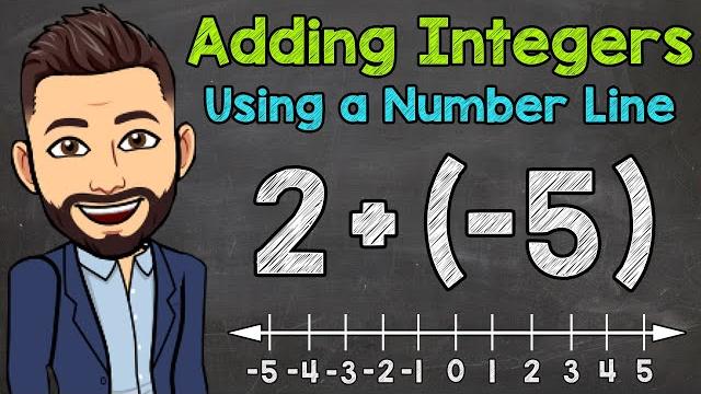 Adding integers using a number line | math with mr. j Adding integers using a number line | math with mr. j