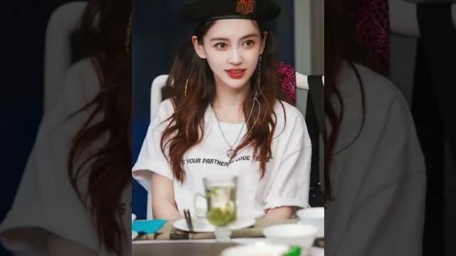 混血美女楊穎。 混血美女楊穎。