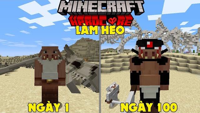 Rakyvn làm heo sinh tồn 100 ngày trong minecraft siêu khó ! Rakyvn làm heo sinh tồn 100 ngày trong minecraft siêu khó !