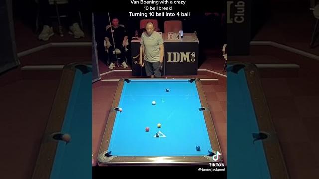 Shane van boening crazy 10 ball break Shane van boening crazy 10 ball break