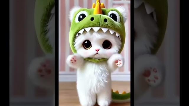 Nhảy cùng chú mèo dễ thương - dance with cute cat #shorts Nhảy cùng chú mèo dễ thương - dance with cute cat #shorts