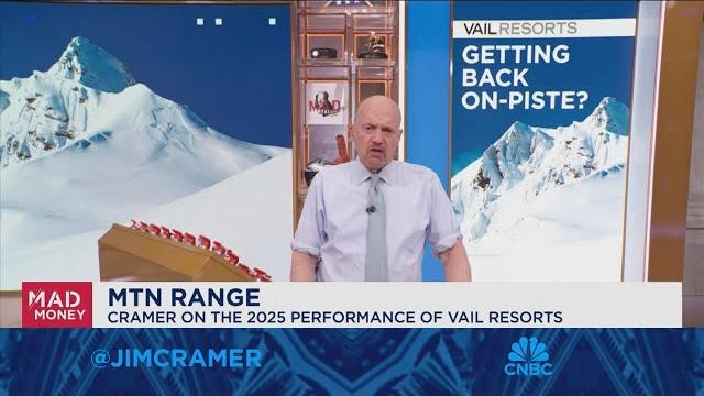 Jim cramer takes a closer look at vail resorts Jim cramer takes a closer look at vail resorts