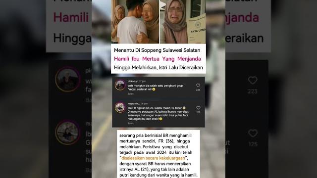 Menantu hamili mertua sampai melahirkan... Menantu hamili mertua sampai melahirkan...