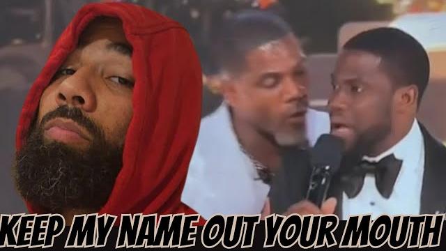 Kirk franklin checks kevin hart on stage at the bet awards for calling him out for twerking Kirk franklin checks kevin hart on stage at the bet awards for calling him out for twerking