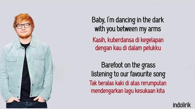 Ed sheeran - perfect | lirik terjemahan Ed sheeran - perfect | lirik terjemahan