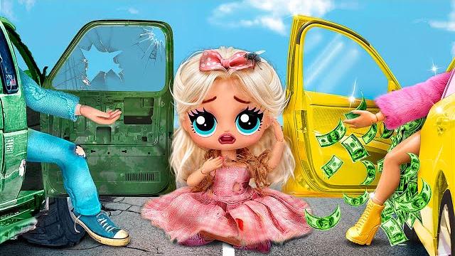 Rich barbie and broke ken / 32 diys for lol omg Rich barbie and broke ken / 32 diys for lol omg