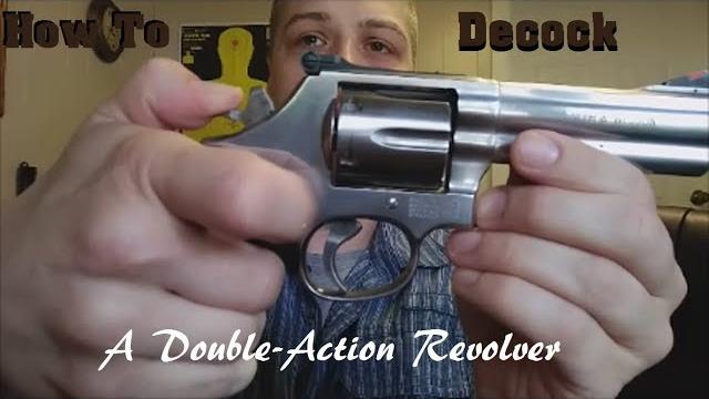 How to safely de-cock a revolver How to safely de-cock a revolver