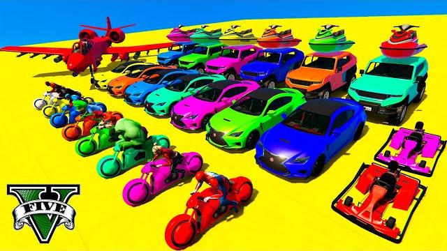 Gta v spiderman mega ramp boats, cars, motorcycle with trevor and friends epic stunt map challenge Gta v spiderman mega ramp boats, cars, motorcycle with trevor and friends epic stunt map challenge