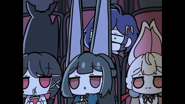 Miyabi at the cinema #zenlesszonezero Miyabi at the cinema #zenlesszonezero