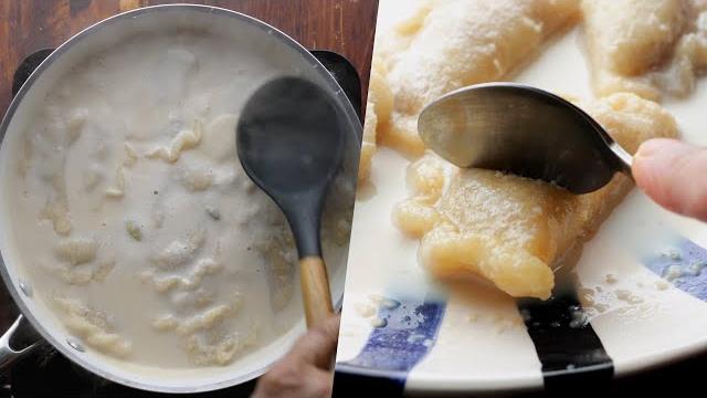 Sujir dudh puli pitha recipe Sujir dudh puli pitha recipe