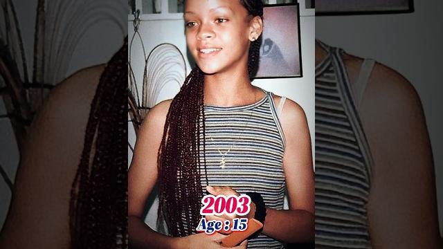 Rihanna then and now ️ #rihanna #celebrity #evolution Rihanna then and now ️ #rihanna #celebrity #evolution