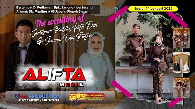 Live cs. alifta musik - wedding putri & irawan - gms audio - am production - 11 januari 2025 Live cs. alifta musik - wedding putri & irawan - gms audio - am production - 11 januari 2025