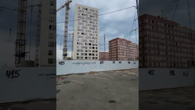 Вид на новый жилой комплекс "никольские луга" Вид на новый жилой комплекс "никольские луга"