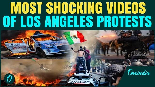 Watch: 6 most jaw-dropping videos from la riots | national guard and protesters face off Watch: 6 most jaw-dropping videos from la riots | national guard and protesters face off
