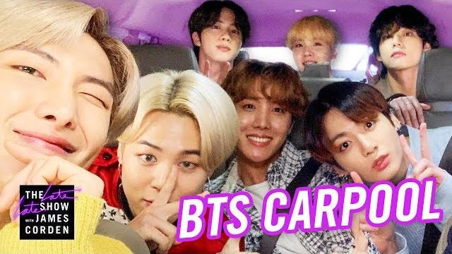 Bts carpool karaoke Bts carpool karaoke