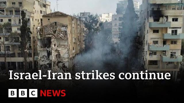Iran missiles cause multiple casualties in israel as israeli strikes hit tehran oil depot | bbc news Iran missiles cause multiple casualties in israel as israeli strikes hit tehran oil depot | bbc news