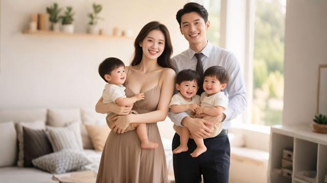 Ceo gave birth to three children in one night, and the children came to recognize their father Ceo gave birth to three children in one night, and the children came to recognize their father