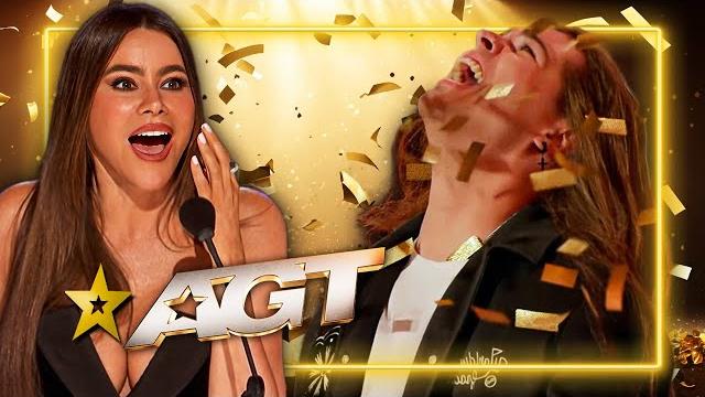Young singer receives a standing ovation & wins the golden buzzer on america's got talent 2025! Young singer receives a standing ovation & wins the golden buzzer on america's got talent 2025!