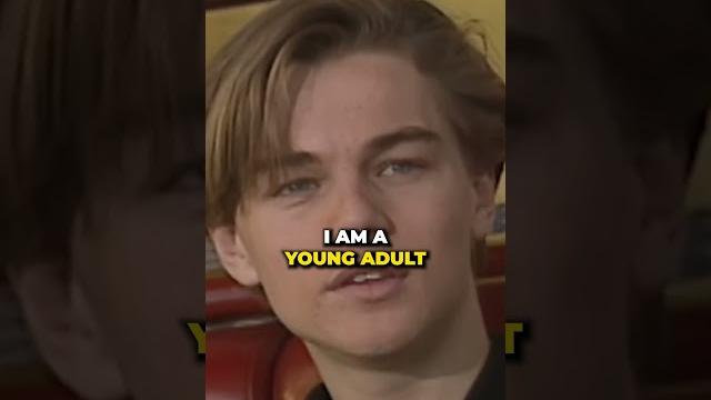Young leonardo dicaprio on his future acting career Young leonardo dicaprio on his future acting career