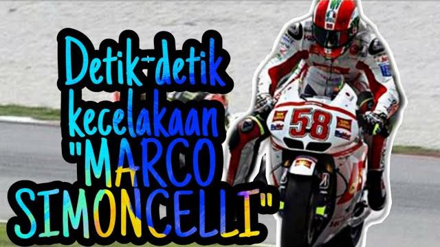 Detik-detik kecelakaan marco simoncelli Detik-detik kecelakaan marco simoncelli