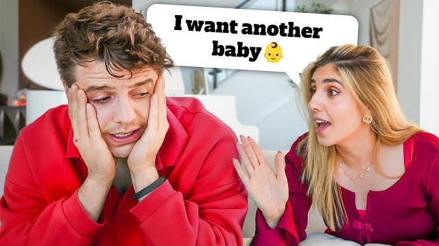 We got into our first big fight on camera... (new baby?) We got into our first big fight on camera... (new baby?)