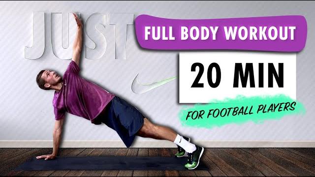 Full body workout for football players | bodyweight | improve your strength & get fit | advanced Full body workout for football players | bodyweight | improve your strength & get fit | advanced